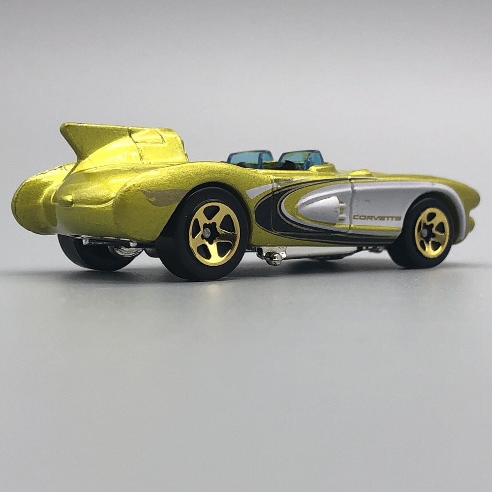 Hot Wheels Chevrolet Chevy Corvette SR-2 SR2 Diecast Car Acid Green 1/64 Scale - Picture 5 of 12